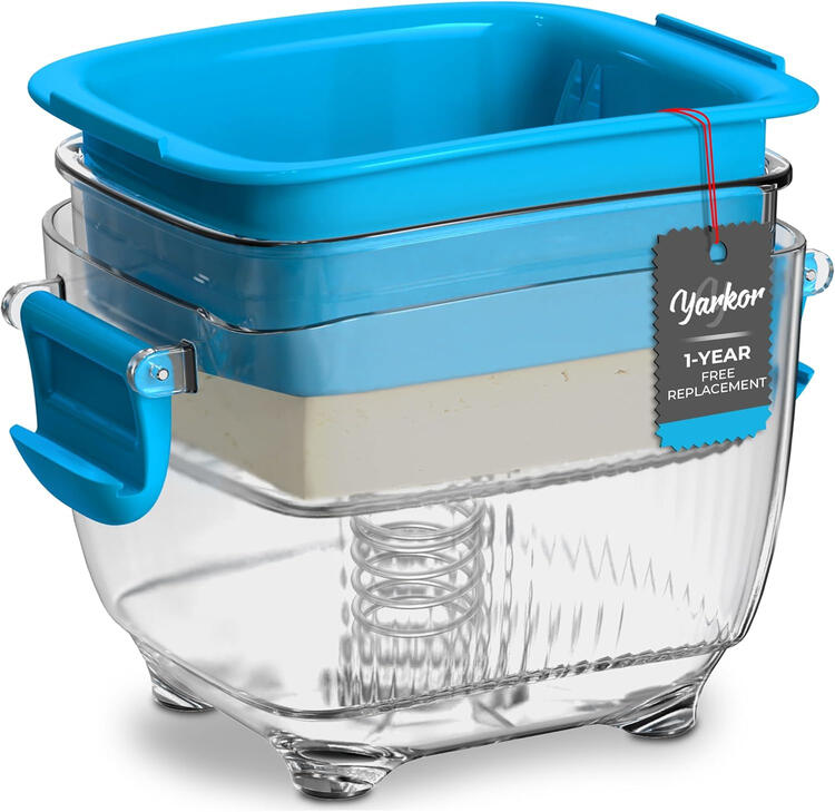 plastic tofu press with water drainage